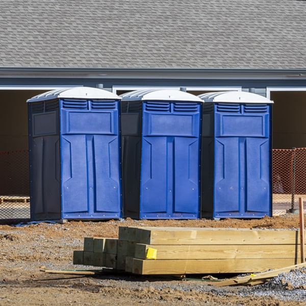 how do you dispose of waste after the portable toilets have been emptied in South Gate Ridge